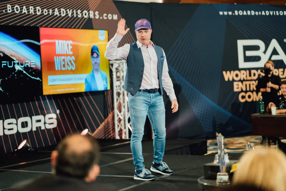 Mike Weiss Speaking at Board of Advisors Conference - Transforming Business Through Innovation